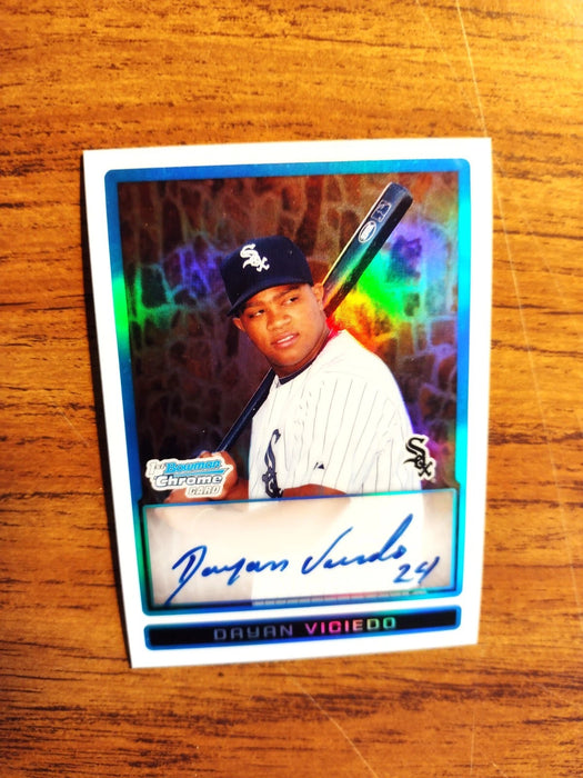 2009 BOWMAN CHROME PROSPECTS BCP110 "RC AUTO #ED463/500" DAYAN VICIEDO