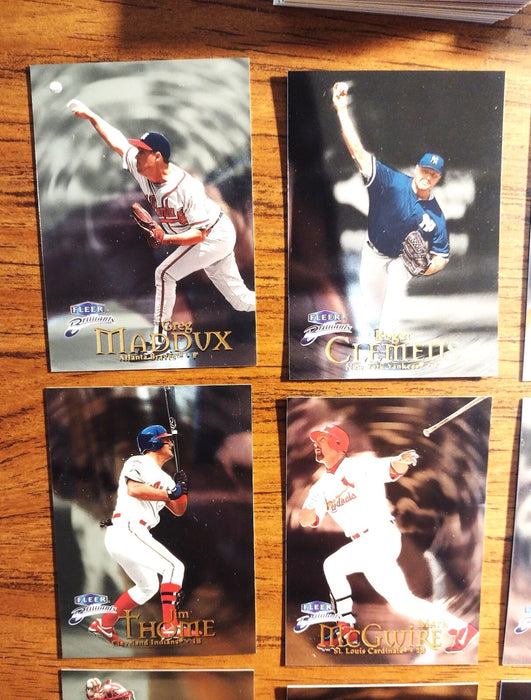 1999 FLEER BRILLIANTS "COMP 125 CARD SET" HOFERS JETER RIPKEN GWYNN GRIFFEY