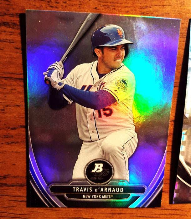 2011 13 BOWMAM PLATIUM (LOT OF 3) TRAVIS DARNAUD X FRACTOR BLUE JAYS