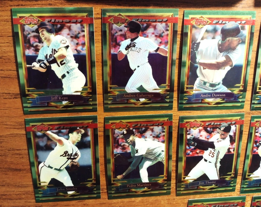 1994 TOPPS FINEST #1-#199 "187/199" HOFERS BOGGS DAWSON P MARTINEZ SMOLTZ THOME