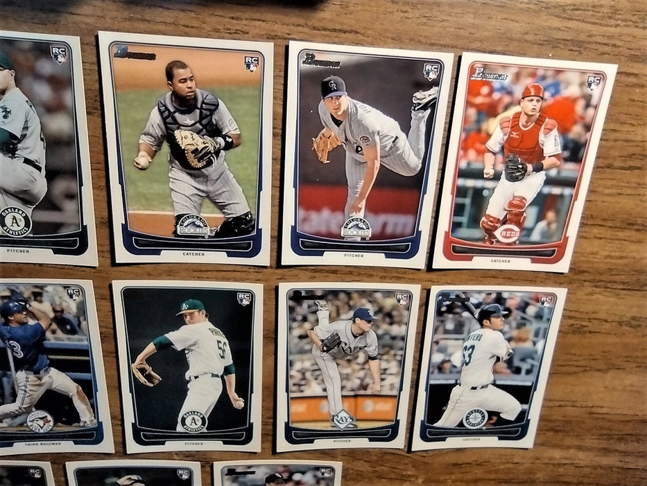 2012 BOWMAN "HOFERS RC'S" TROUT C JONES RIVERA JETER ICHIRO PUJOLS
