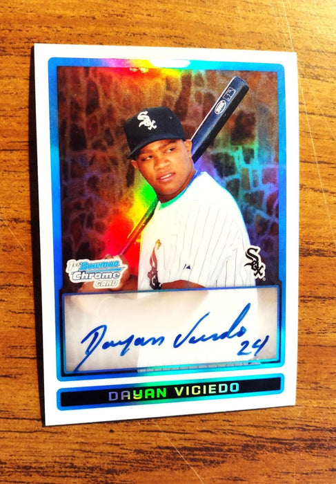 2009 BOWMAN CHROME PROSPECTS BCP110 "RC AUTO #ED463/500" DAYAN VICIEDO