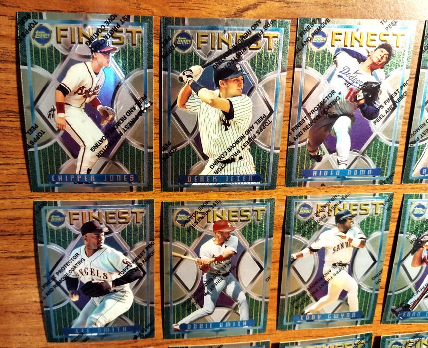 1995 TOPPS FINEST "COMP SET" #1-#330 JETER-GWYNN-PUCKETT-O SMITH-RIPKEN- NOMO RC