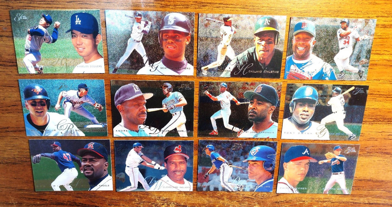 1995 FLAIR "COMP SET" #1-#432 HOFERS GWYNN RIPKEN THOMAS HENDERSON GRIFFEY NOMO