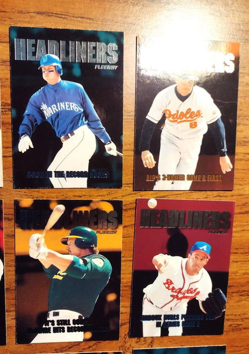1997 FLEER "HEAD LINERS COMP SET" 1-20 HOFERS THOMAS RIPKEN GRIFFEY GWYNN BONDS