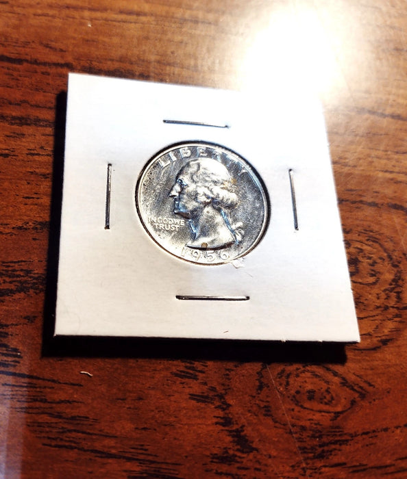 1956 WASHINGTON "SILVER QUARTER" VERY NICE CONDITION 44 MILLON PRODUCED