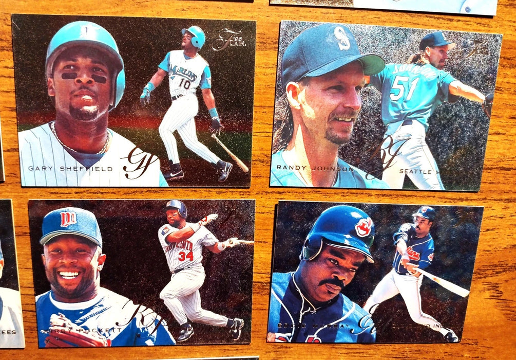 1995 FLAIR "NEAR SET" MURRAY PUCKETT HENDERSON O SMITH WINFIELD DAWSON MATTING