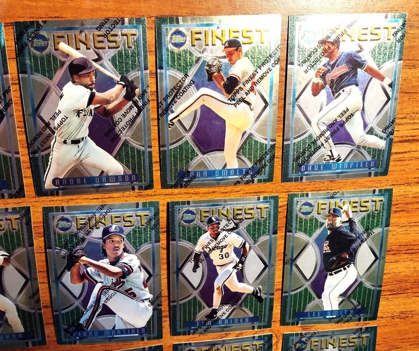 1995 TOPPS FINEST "COMP SET" #1-#330 JETER-GWYNN-PUCKETT-O SMITH-RIPKEN- NOMO RC