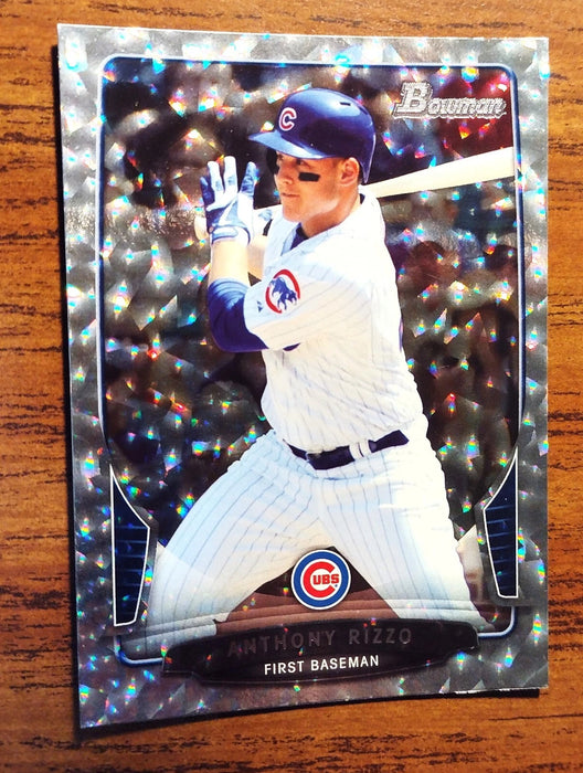 2013 BOWMAN BASE SET "SILVER ICE" PARALLEL #177 ANTHONY RIZZO NY YANKEES