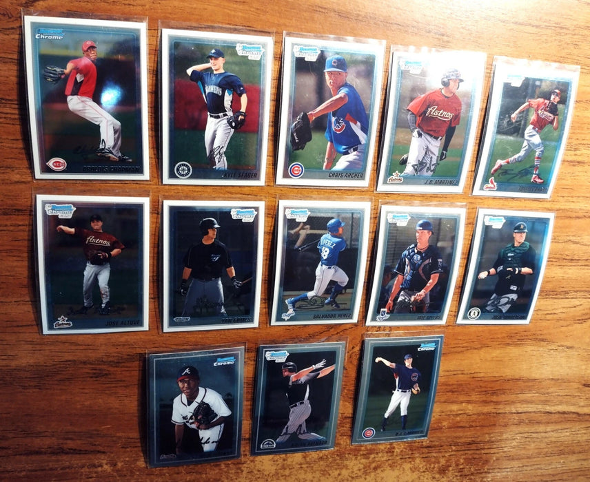 2010 BOWMAN CHROME PROSPECT "COMP SET" BCP1-BCP220 RIZZO ALTUVE PEREZ ARENDO MAY