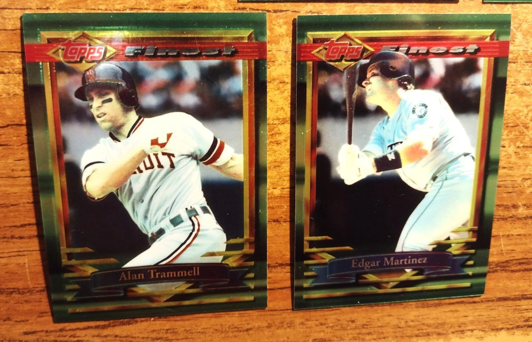 1994 TOPPS FINEST #1-#199 "187/199" HOFERS BOGGS DAWSON P MARTINEZ SMOLTZ THOME