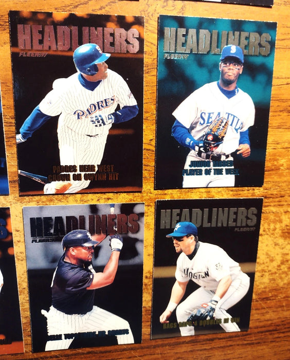 1997 FLEER "HEAD LINERS COMP SET" 1-20 HOFERS THOMAS RIPKEN GRIFFEY GWYNN BONDS