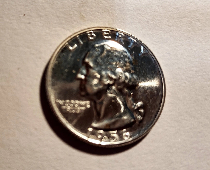 1956 WASHINGTON "SILVER QUARTER" VERY NICE CONDITION 44 MILLON PRODUCED