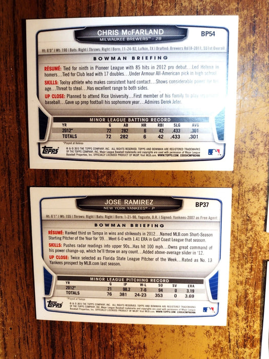 2013 BOWMAN DRAFT "HOMETOWN" NEAR SET 73/110 AQUINO SCOTT RAHIER WILES GRIFFIN
