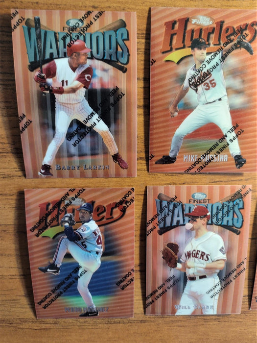 1997 FINEST "NEAR SET" HOFERS 187/275 HENDERSON BOGGS MARTINEZ GRIFFEY BAGWELL