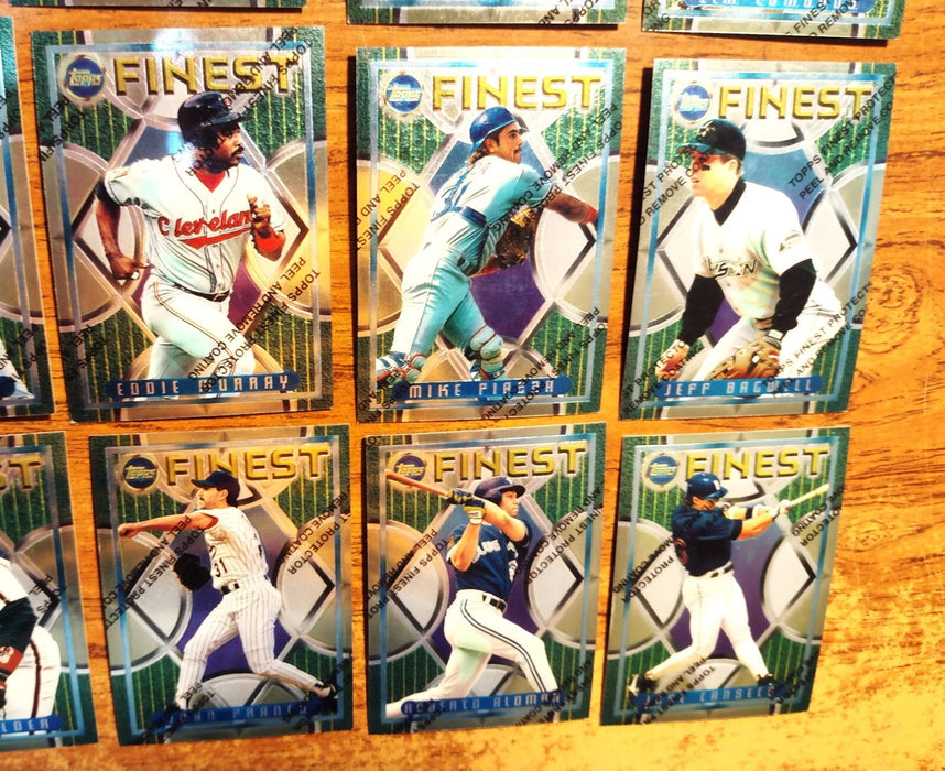 1995 TOPPS FINEST (LOT OF 45 HOFERS MURRAY-DAWSON-O SMITH-WINFIELD-PIAZZA-
