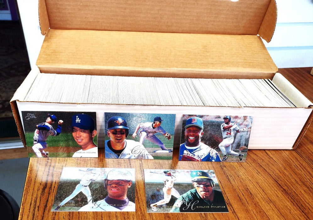 1995 FLAIR "COMP SET" #1-#432 HOFERS GWYNN RIPKEN THOMAS HENDERSON GRIFFEY NOMO