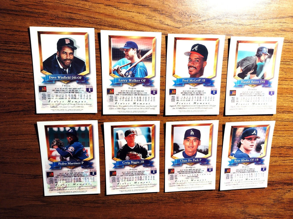 1994 FINEST "NEAR SET" 300/440 "HOFERS" WINFIELD DAWSON PUCKETT NOMO RC MORE