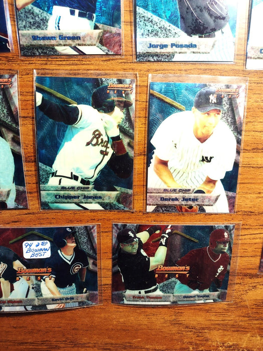 1994 BOWMAN #1-#200 BEST "COMP SET" D JETER B WANGER C JONES RENTERIA RC'S++