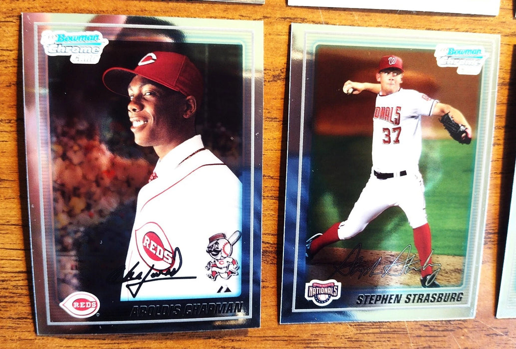2010 BOWMAN CHROME PROSPECT "COMP SET" BCP1-BCP220 RIZZO ALTUVE PEREZ ARENDO MAY