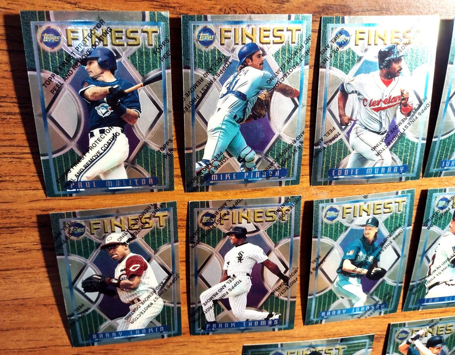 1995 TOPPS FINEST "COMP SET" #1-#330 JETER-GWYNN-PUCKETT-O SMITH-RIPKEN- NOMO RC