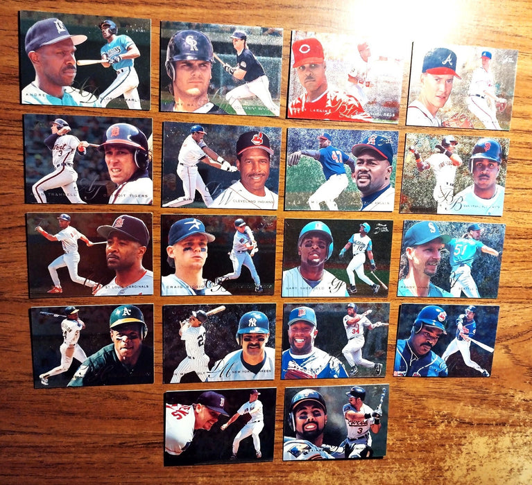 1995 FLAIR "NEAR SET" MURRAY PUCKETT HENDERSON O SMITH WINFIELD DAWSON MATTING