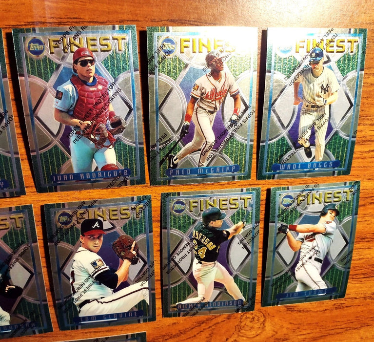 1995 TOPPS FINEST "COMP SET" #1-#330 JETER-GWYNN-PUCKETT-O SMITH-RIPKEN- NOMO RC