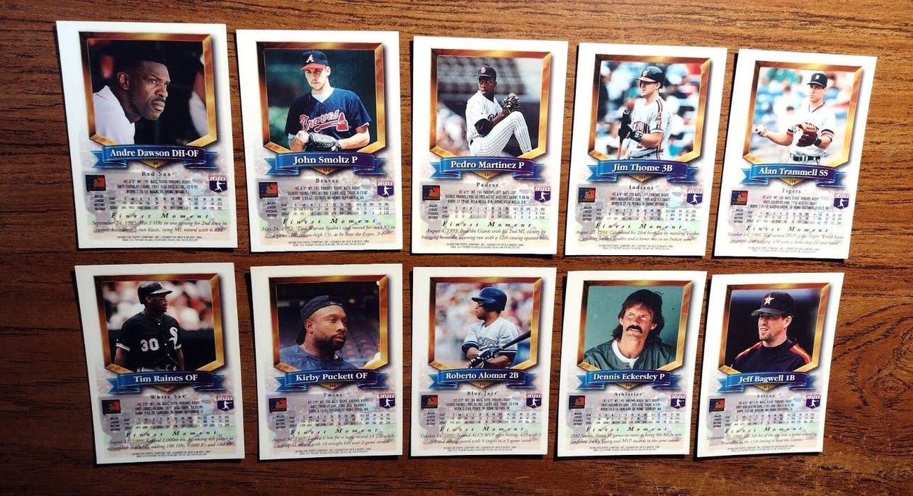 1994 FINEST "NEAR SET" 300/440 "HOFERS" WINFIELD DAWSON PUCKETT NOMO RC MORE