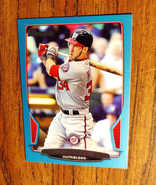 2013 BOWMAN "BLUE PARALLEL" #ED 496/500" BRYCE HARPER NATS PHILLY'S "ALL-STAR"